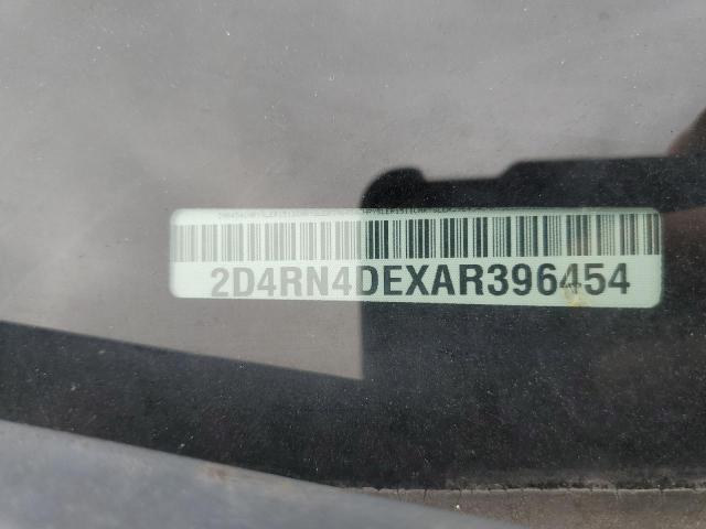 Photo 14 from auction – 2010 DODGE GRAND CARA with VIN 2D4RN4DEXAR396454