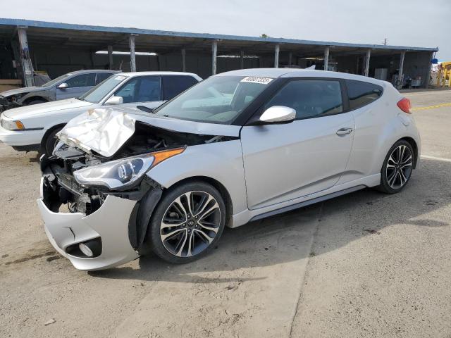 HYUNDAI VELOSTER T 2017 with VIN KMHTC6AE0HU314006 - Photo from auction