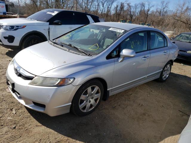 HONDA CIVIC LX 2011 with VIN 19XFA1F53BE043337 - Photo from auction