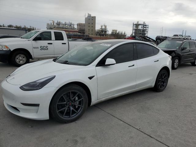 TESLA MODEL 3 2022 with VIN 5YJ3E1EB2NF317138 - Photo from auction