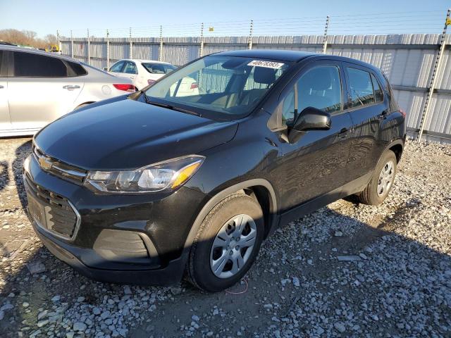 CHEVROLET TRAX LS 2017 with VIN 3GNCJKSB3HL256689 - Photo from auction
