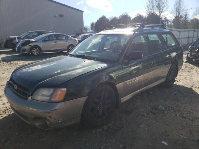 SUBARU LEGACY OUT 2000 with VIN 4S3BH6654Y7625222 - Photo from auction