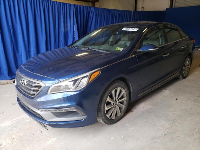 HYUNDAI SONATA SPO 2016 with VIN 5NPE34AF5GH426321 - Photo from auction