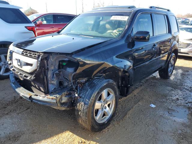 HONDA PILOT EXL 2011 with VIN 5FNYF4H53BB053532 - Photo from auction