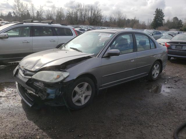 Photo 1 from auction – 2005 HONDA CIVIC EX with VIN 2HGES26775H547349