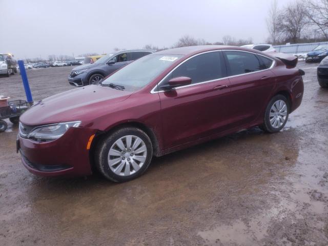 CHRYSLER 200 LX 2015 with VIN 1C3CCCFB2FN671491 - Photo from auction