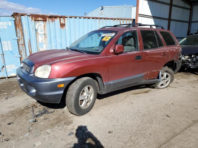 HYUNDAI SANTA FE G 2003 with VIN KM8SC73D93U520701 - Photo from auction