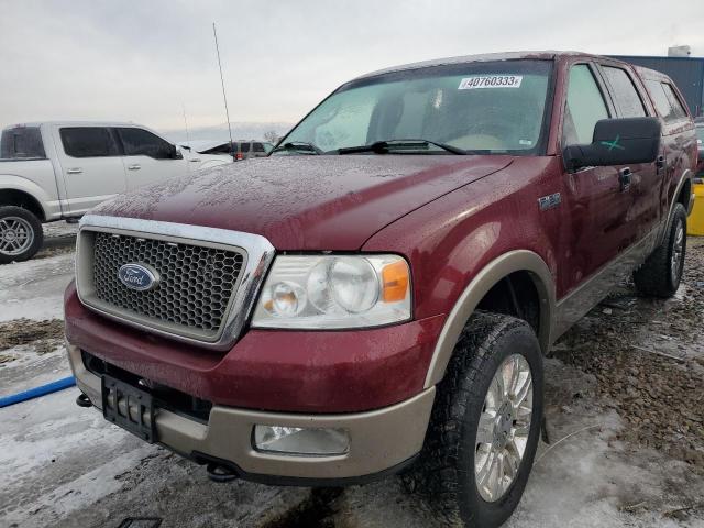 FORD F150 SUPER 2005 with VIN 1FTPW14585FB09237 - Photo from auction