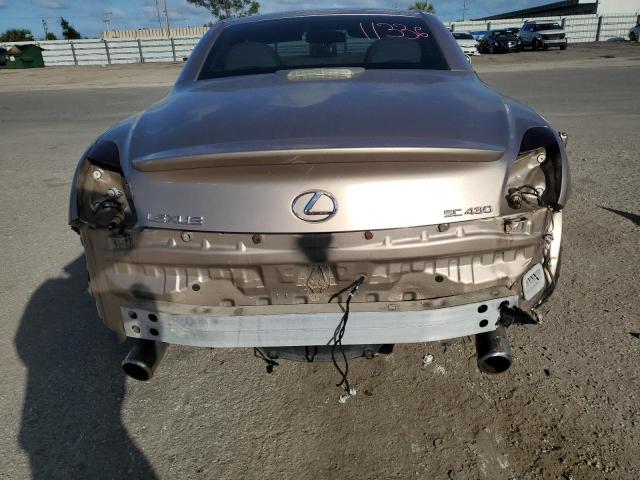 Photo 6 from auction – 2002 LEXUS SC 430 with VIN JTHFN48Y320011525