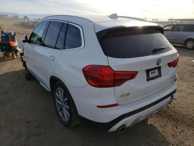 Photo 2 from auction – 2019 BMW X3 XDRIVE3 with VIN 5UXTR9C51KLR04616