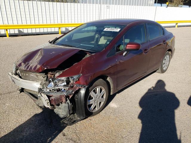 Photo 1 from auction – 2015 HONDA CIVIC LX with VIN 2HGFB2F55FH541019