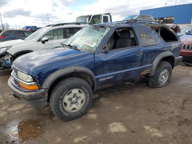 CHEVROLET BLAZER 2003 with VIN 1GNCT18X13K120501 - Photo from auction
