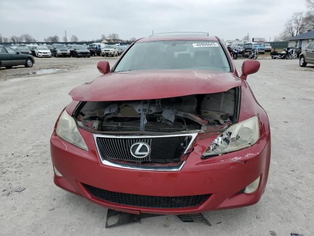 Photo 5 from auction – 2006 LEXUS IS 250 with VIN JTHBK262565002036