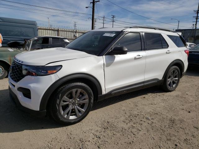 FORD EXPLORER X 2021 with VIN 1FMSK7DH3MGB02493 - Photo from auction
