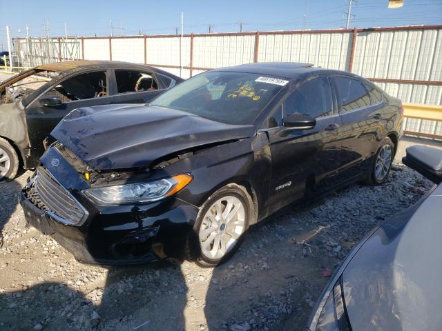 FORD FUSION SE 2019 with VIN 3FA6P0LU8KR183032 - Photo from auction