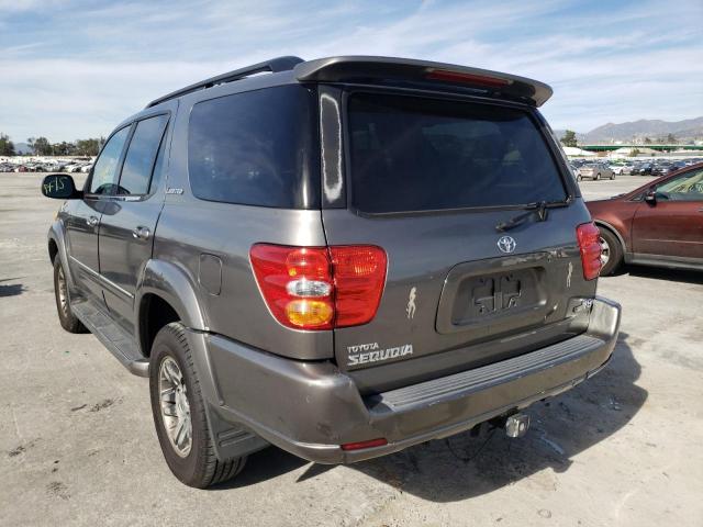 Photo 2 from auction – 2003 TOYOTA SEQUOIA LI with VIN 5TDZT38A93S147688