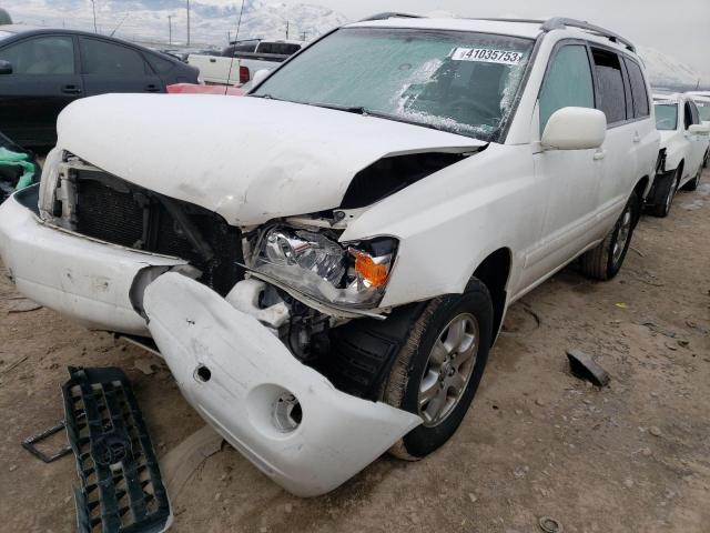TOYOTA HIGHLANDER 2007 with VIN JTEEP21A770219371 - Photo from auction