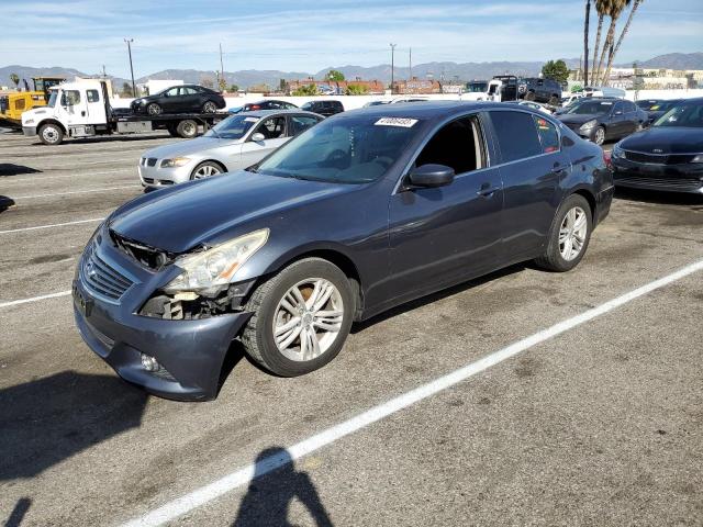 INFINITI G37 BASE 2012 with VIN JN1CV6AP8CM930628 - Photo from auction