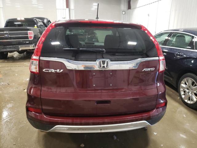 Photo 6 from auction – 2015 HONDA CR-V EX with VIN 5J6RM4H54FL015878