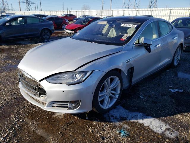 TESLA MODEL S 2015 with VIN 5YJSA1E28FF114618 - Photo from auction