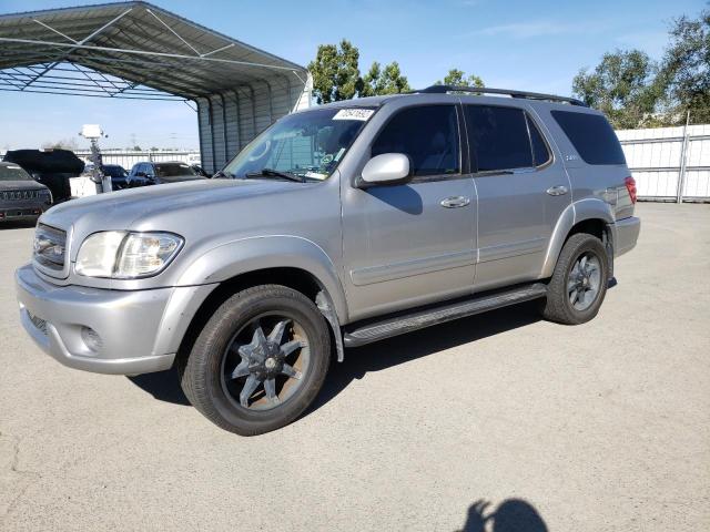 TOYOTA SEQUOIA SR 2002 with VIN 5TDZT34A12S058282 - Photo from auction