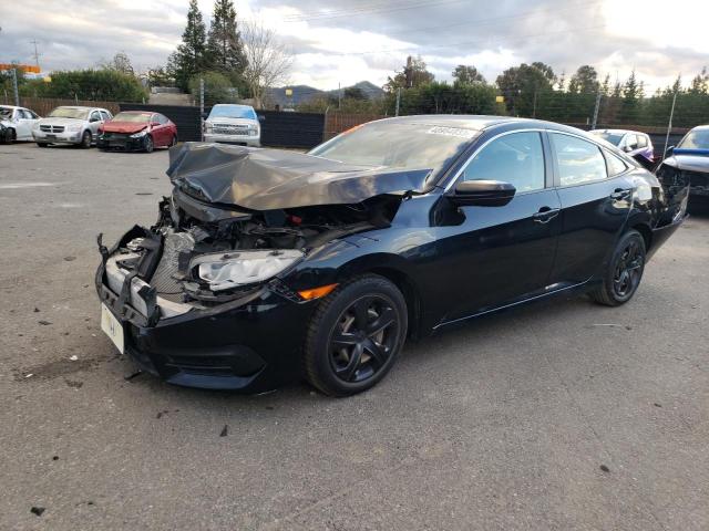 HONDA CIVIC LX 2017 with VIN 2HGFC2F58HH563242 - Photo from auction