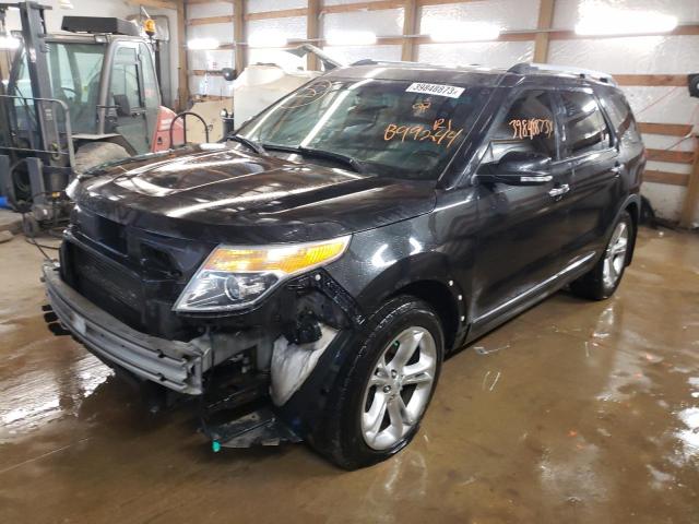 FORD EXPLORER L 2013 with VIN 1FM5K7F91DGB99244 - Photo from auction
