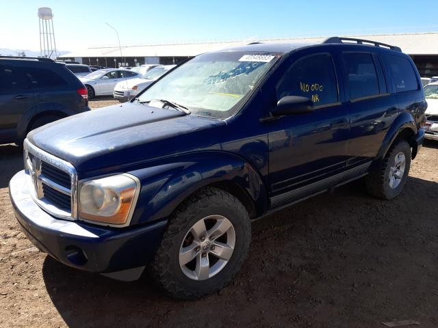 DODGE DURANGO SL 2005 with VIN 1D8HD48D25F622773 - Photo from auction