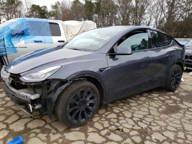 TESLA MODEL S 70 2021 with VIN 5YJYGAEE2MF136727 - Photo from auction