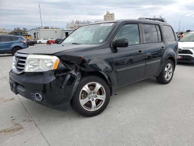 HONDA PILOT EXLN 2013 with VIN 5FNYF3H77DB001626 - Photo from auction