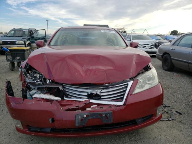 Photo 5 from auction – 2010 LEXUS ES 350 with VIN JTHBK1EG1A2380081