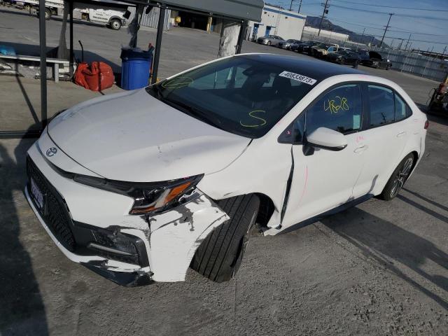 TOYOTA COROLLA SE 2022 with VIN 5YFS4MCEXNP113768 - Photo from auction