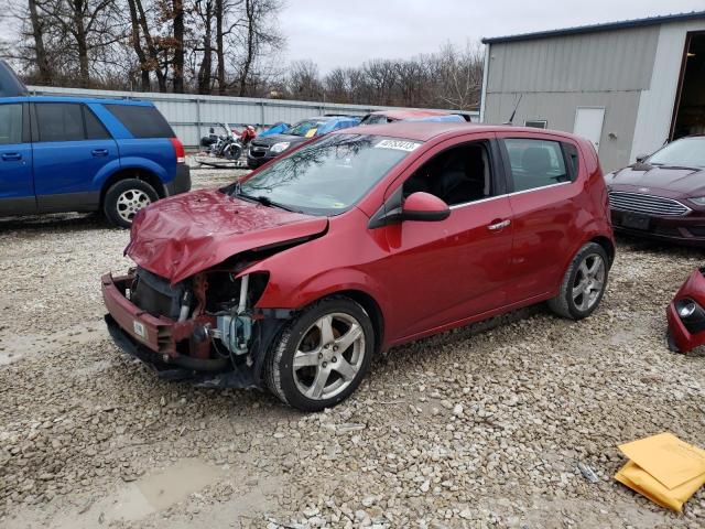 CHEVROLET SONIC LTZ 2014 with VIN 1G1JE6SB8E4229106 - Photo from auction