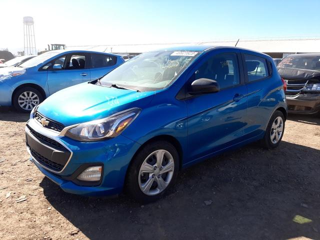 CHEVROLET SPARK LS 2020 with VIN KL8CB6SA3LC446221 - Photo from auction