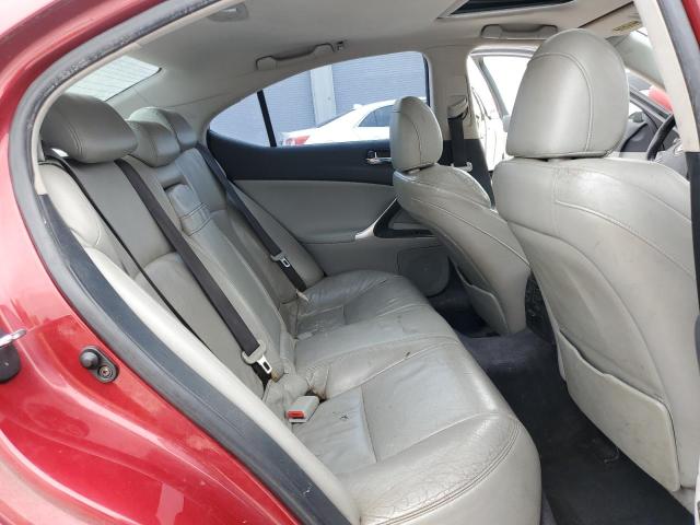 Photo 10 from auction – 2006 LEXUS IS 250 with VIN JTHBK262565002036