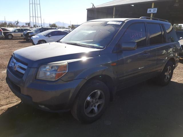 HONDA PILOT EXL 2007 with VIN 5FNYF28697B012407 - Photo from auction