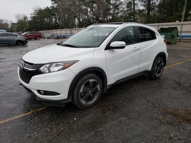 HONDA HR-V EXL 2018 with VIN 3CZRU5H72JM706907 - Photo from auction