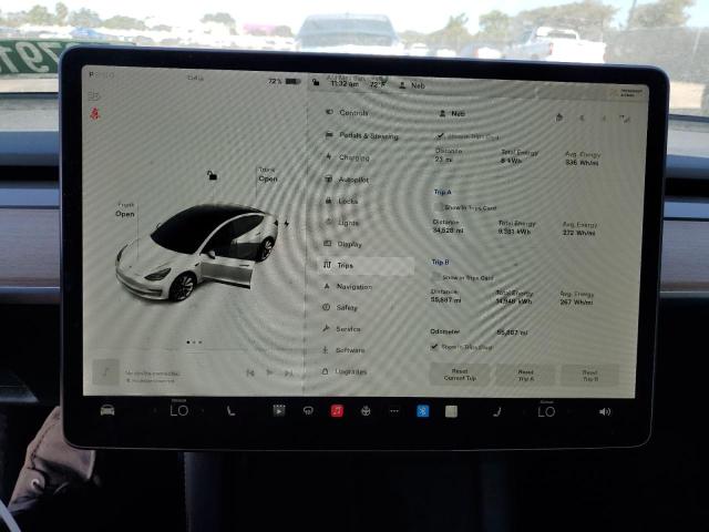 Photo 9 from auction – 2022 TESLA MODEL 3 with VIN 5YJ3E1EB5NF143579