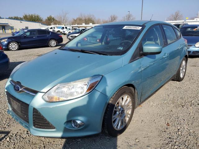 FORD FOCUS SE 2012 with VIN 1FAHP3K2XCL455705 - Photo from auction
