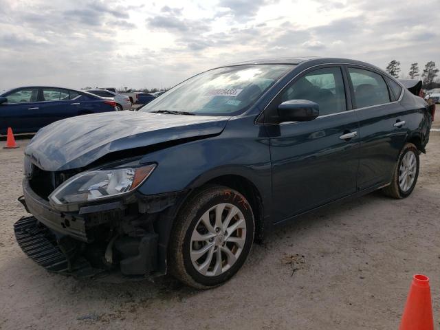 NISSAN SENTRA S 2017 with VIN 3N1AB7AP8HY228058 - Photo from auction