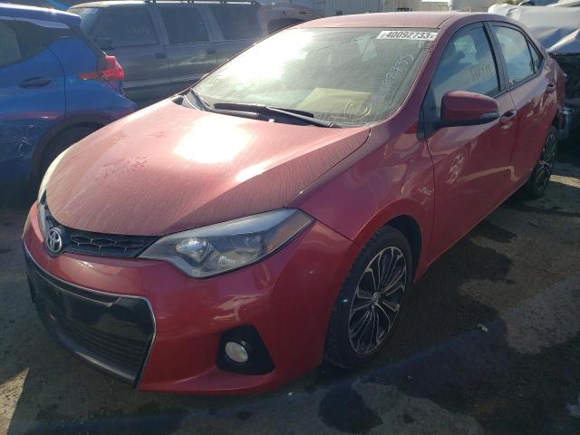 TOYOTA COROLLA L 2014 with VIN 2T1BURHEXEC033215 - Photo from auction