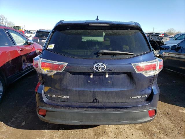 Photo 6 from auction – 2015 TOYOTA HIGHLANDER with VIN 5TDDKRFH9FS204475