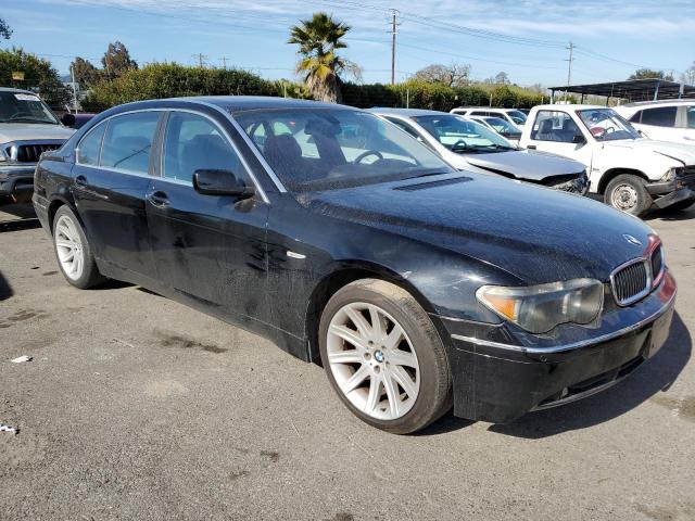 Photo 4 from auction – 2002 BMW 745 LI with VIN WBAGN63402DR04280