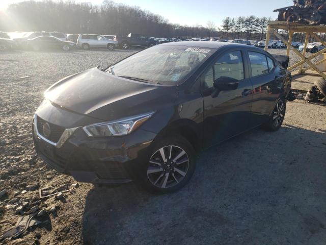 NISSAN VERSA SV 2021 with VIN 3N1CN8EV7ML814689 - Photo from auction