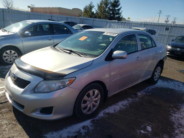 TOYOTA COROLLA BA 2009 with VIN 2T1BU40E69C017050 - Photo from auction