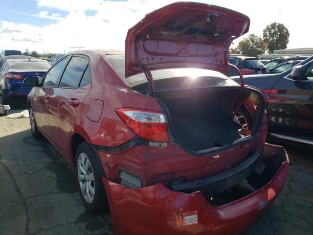 Photo 2 from auction – 2016 TOYOTA COROLLA L with VIN 5YFBURHE9GP458508