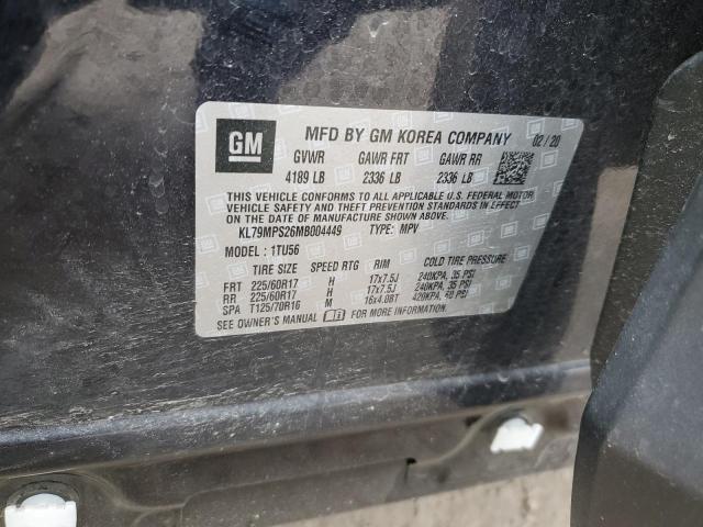 Photo 14 from auction – 2021 CHEVROLET TRAILBLAZE with VIN KL79MPS26MB004449