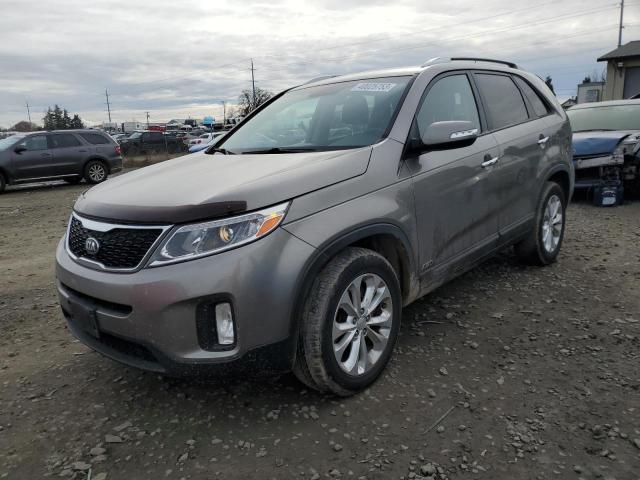KIA SORENTO EX 2014 with VIN 5XYKUDA72EG487753 - Photo from auction