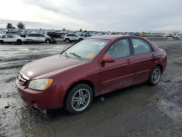 Photo 1 from auction – 2006 KIA SPECTRA LX with VIN KNAFE121365360766