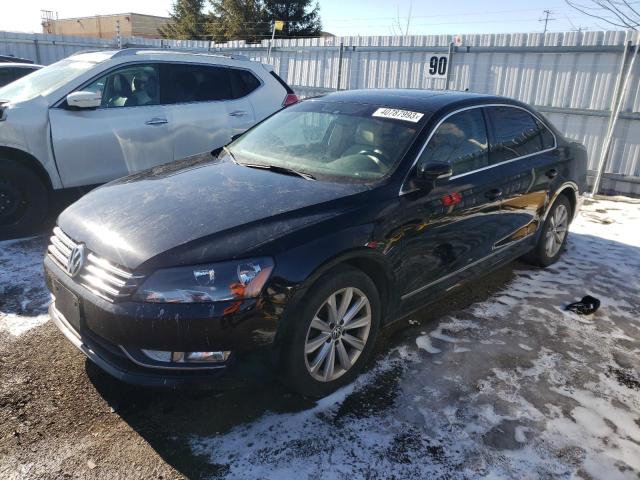 VOLKSWAGEN PASSAT SEL 2013 with VIN 1VWCH7A35DC103987 - Photo from auction